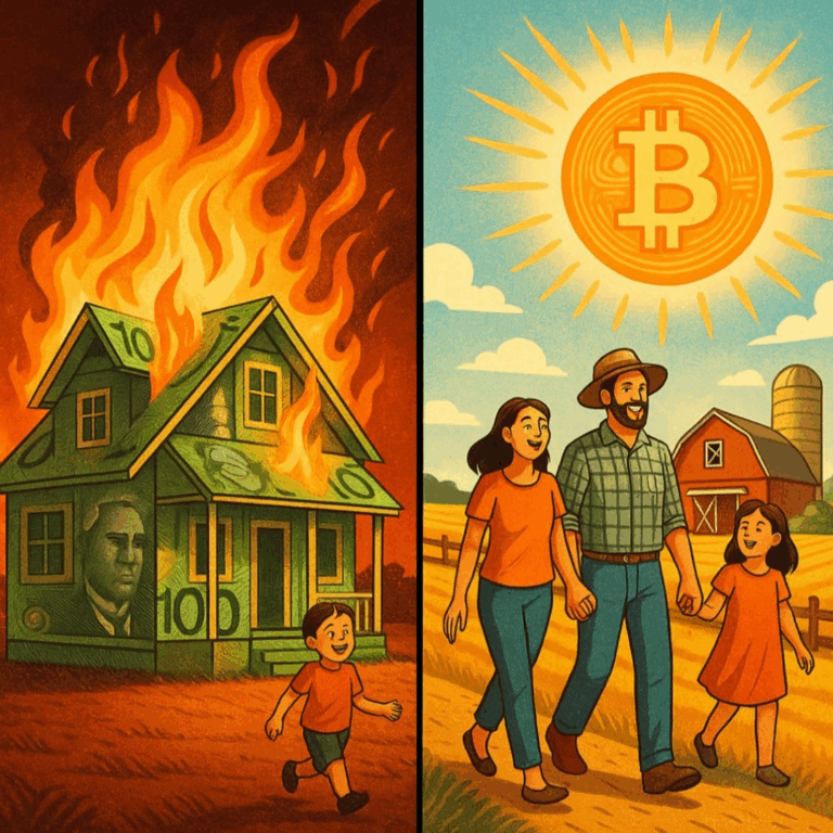 If Your Property Value Isn’t Doubling Every 2 Years, Bitcoin Is